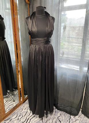 Женское длинное платье shein1 фото