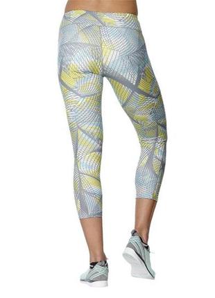 Женские леггинсы тайтсы asics crop tight оригинал2 фото