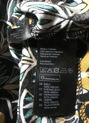Сукня плаття прямого силуету 100% віскоза бренд h&m 4