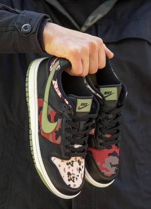 Мужские кроссовки Jordan 1 Color Ways black camo 40-41-42-43-44-45