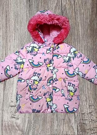 Курточка демисезонная george на девочку 1/2 рочки