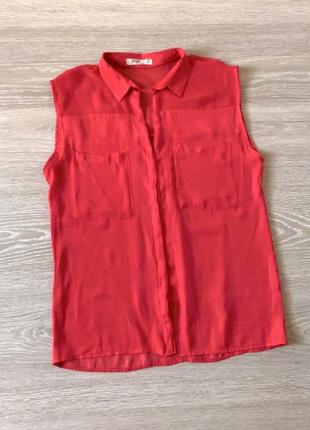 Bershka оригінал коралова блузка