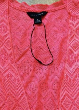 Ажурна мереживна пляжна туніка на куліске/ брендове плаття на купальник4 фото