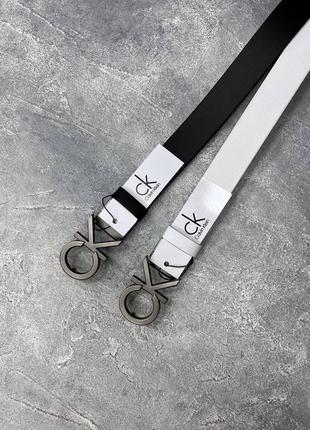 Женский кожаный качественный ремень в стиле ck calvin klein
