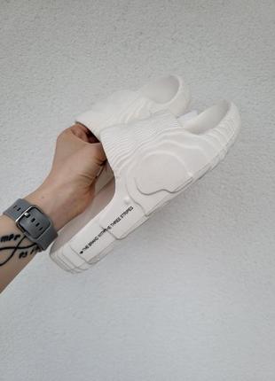 Шлепанцы adidas adilette white4 фото