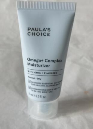 Paula's choice omega+ complex moisturizer питательный крем с комплексом кислот омега-3,6,9, 15 мл2 фото