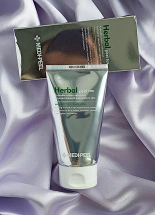 Пилинг-маска для лица medi-peel herbal peel tox wash off type mask 120ml1 фото