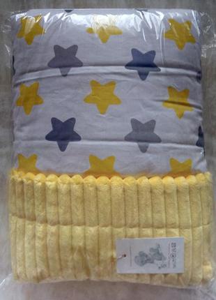 Детский двухсторонний плед-одеялко, есть расцветки разные1 фото