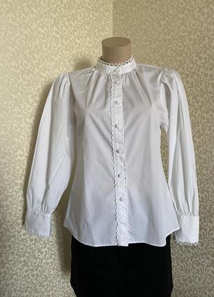 Неймовірна біла сорочка,блуза zara