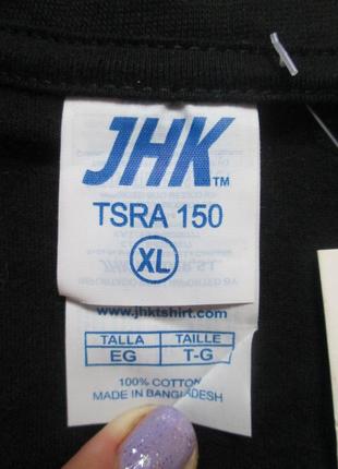 Прикольная хлопковая футболка с забавным принтом jhk trader 💜💖💜6 фото