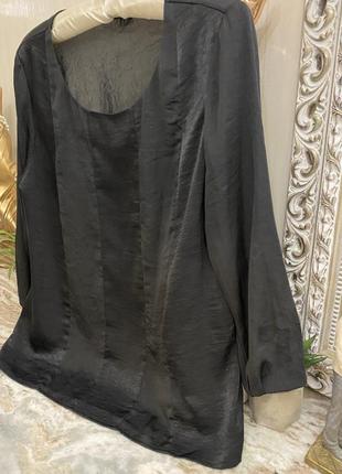 Черная блузка/блуза/рубашка с рукавом & other stories8 фото