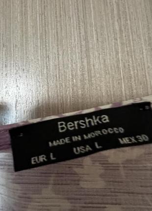 Платье в цветочек bershka8 фото