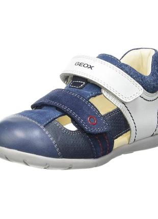 Кожаные босоножки geox kaytan 22,23, 25,26 р-р, сандалии мальчику