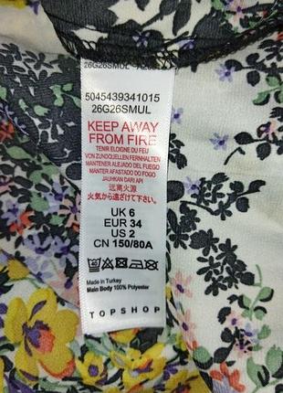 Плаття topshop у квітковий принт4 фото