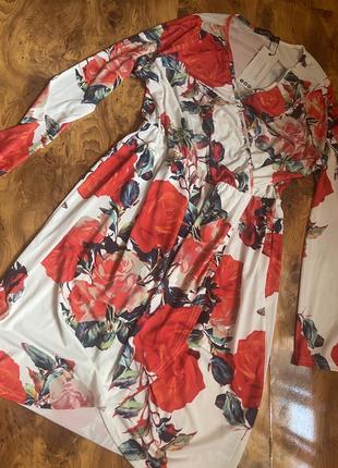 Легкое платье с запахом