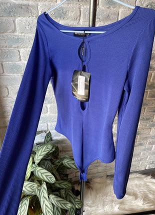 Боди prettylittlething, боди plt, боди в рубчик, боди 34/36