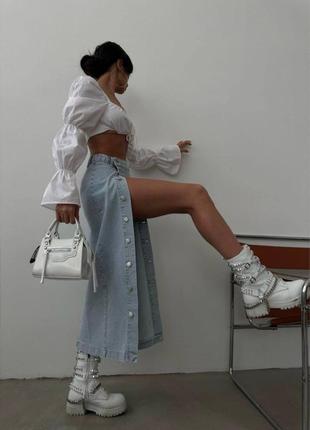 Спідниця джинс