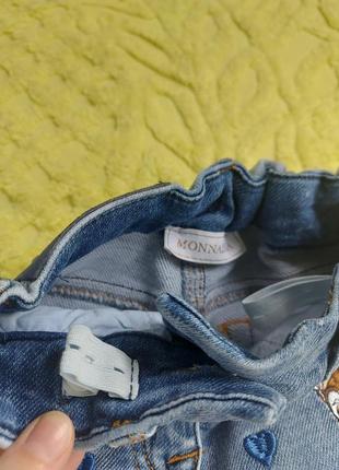 Джинсы monnalisa бемби, 4 года люкс бренд