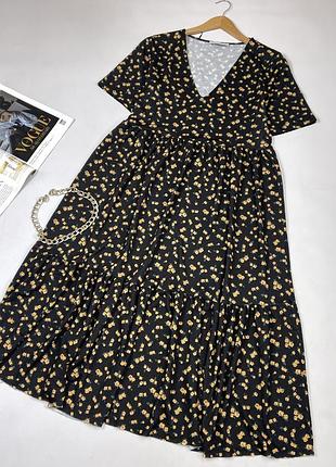 Ярусное платье