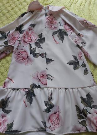 Шикарное платье monnalisa 4 года, люкс бренд6 фото