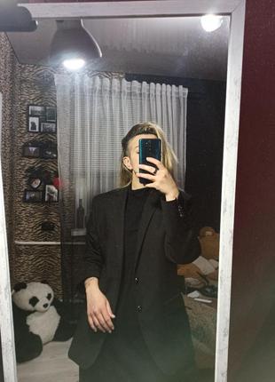 Черный классический пиджак10 фото