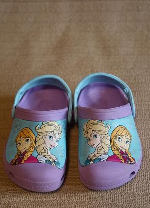 Очень яркие кроксы фирменные кроксы crocs fun lab disney c 8/9 р.2 фото