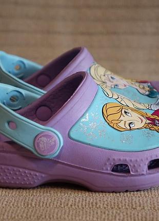 Очень яркие кроксы фирменные кроксы crocs fun lab disney c 8/9 р.5 фото