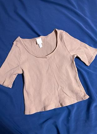 Кофта в рубчик