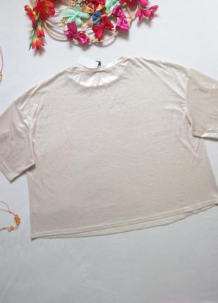 Мега шикарная футболка батал с шиммером shein 💜💖💜3 фото