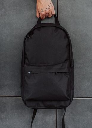 Міський чорний рюкзак staff en 19l black logo