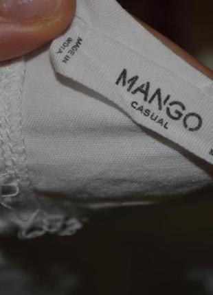 Xs фирменный очень крутой женский котоновый комбинезон mango манго с вышивкой9 фото