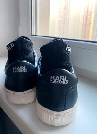 Кеди без шнурівки, karl lagerfeld3 фото