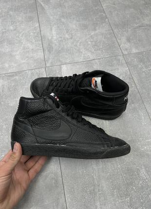 Мужские высокие кеды nike blazer кроссовки размер 42 стелька 26,5 см pegasus flyknit9 фото