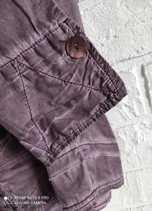 Рубашка блуза рубашка ботега bottega бренд италия 🔥 хлопок сиреневый фиолетовый,l6 фото