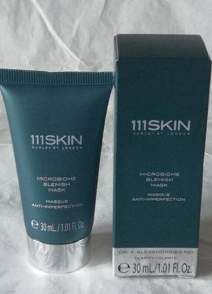 Очищающая маска  microbiome blemish mask 111skin, 30 мл2 фото