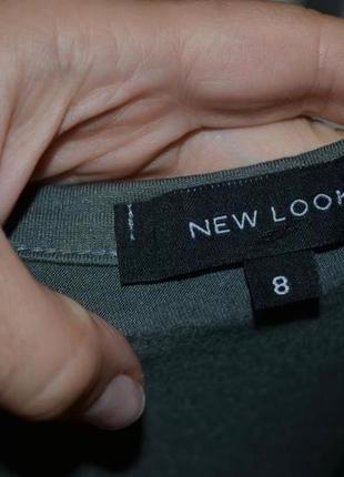 8/s фирменная женская туника футболка мягкая с модным принтом  надписью new look8 фото