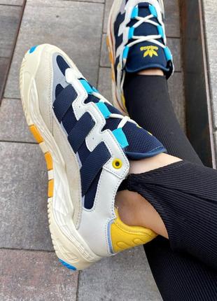 Кросівки adidas жовтий/синій сезон весна-осінь7 фото