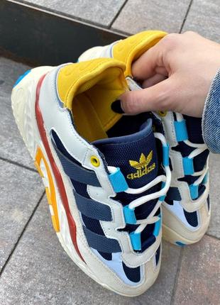 Кросівки adidas жовтий/синій сезон весна-осінь6 фото