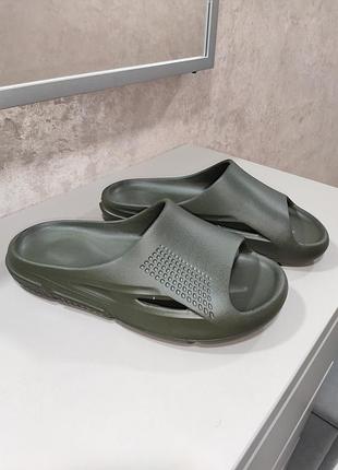 Чоловічі шльопанці, хакі, піна