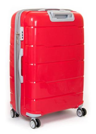 Комплект 3х чемоданов 31 abs-пластик fashion 810 red3 фото