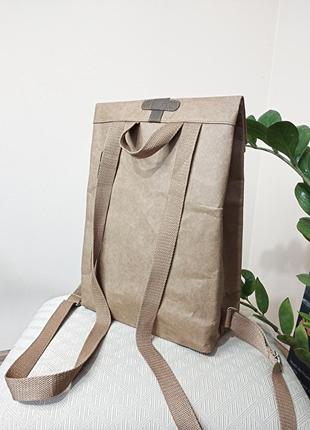 Водоотталкивающий рюкзак с крафт- бумага для ноутбука3 фото