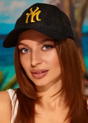Женская модная летняя бейсболка с сеткой