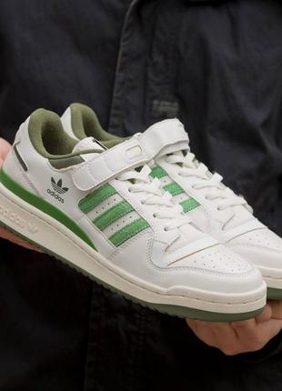 Женские кроссовки adidas forum 84 low green 37-38-41