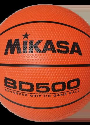 М'яч баскетбольний mikasa brown розмір №7 (bd500)