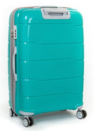 Комплект 3х чемоданов 31 abs-пластик fashion 810 green3 фото