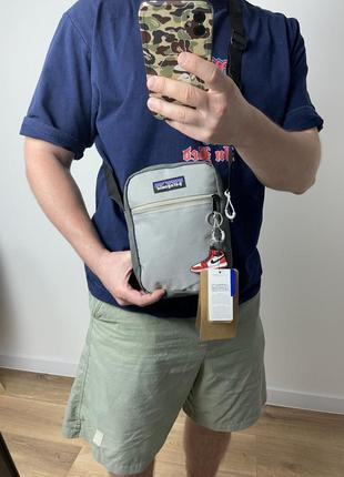 Месенджер patagonia grey сумка патагонія+подарунок брелок