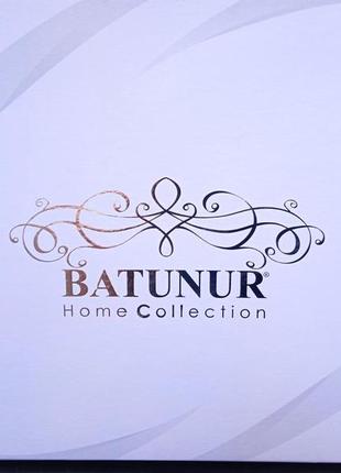 Постельное белье с вышивкой евро ранфорс batunur home турция 0132 фото