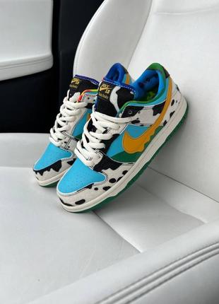 Кроссовки nike sb dunk ben jerry's4 фото