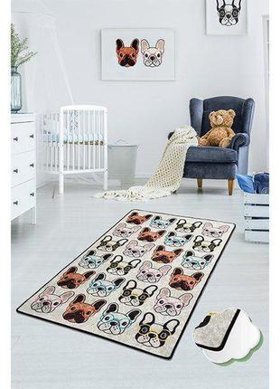 Коврик для детской комнаты  chilai home 100 на 160 см мопс