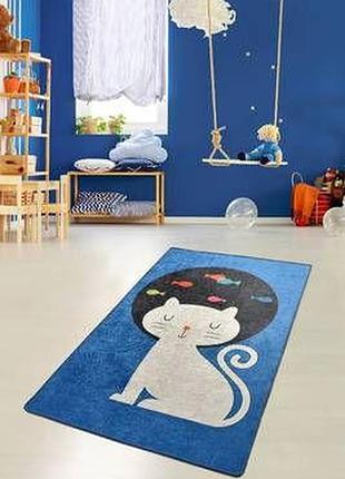 Коврик для детской комнаты  chilai home 100 на 160 см кошечка